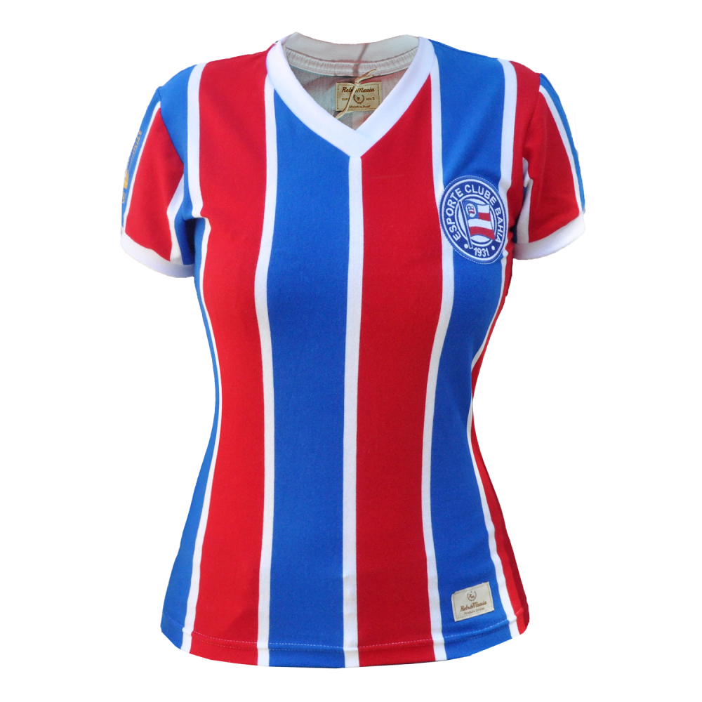 camisa do bahia rosa feminina